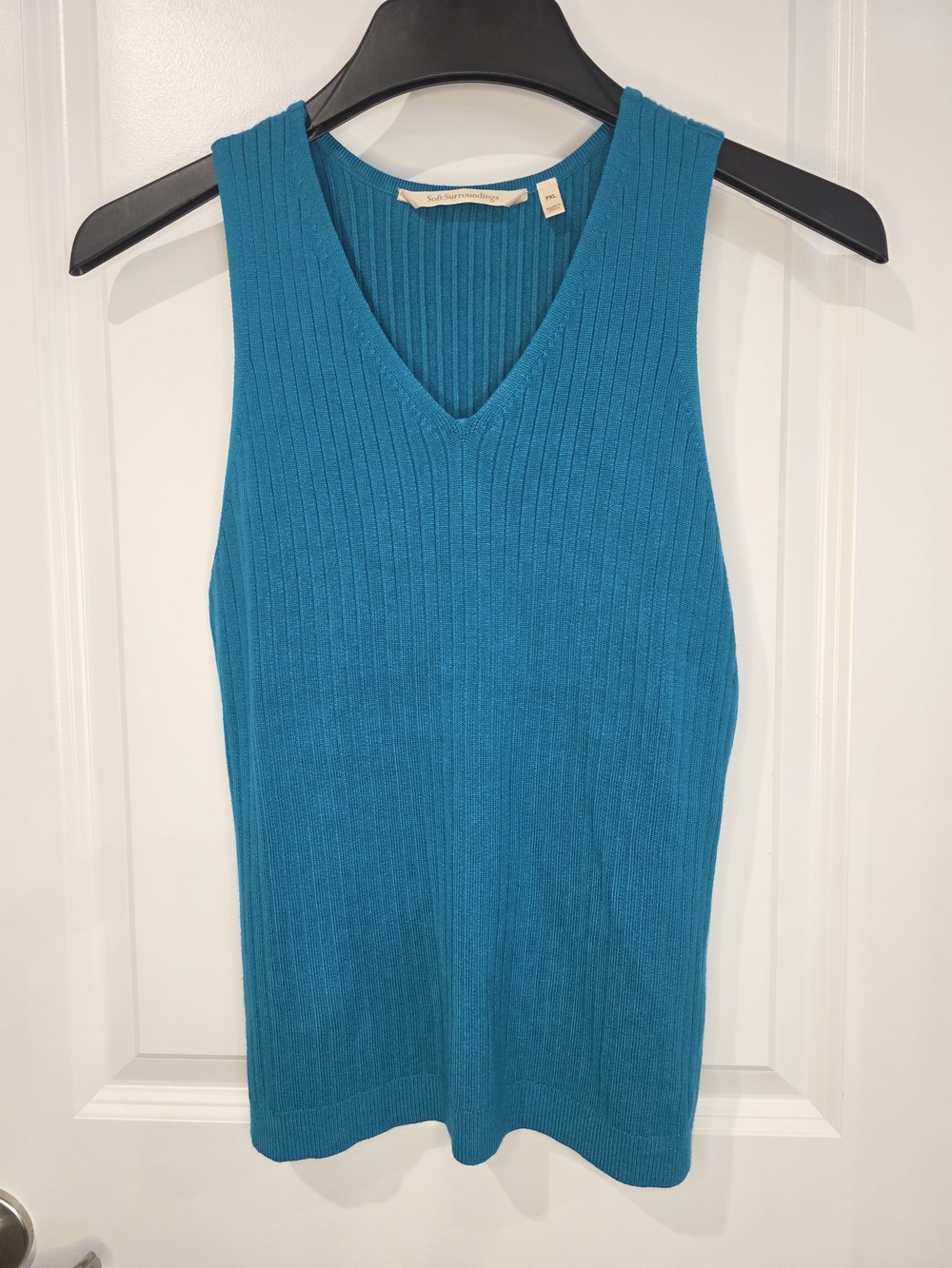 Soft Surroundings Ribbed Sweater Tank